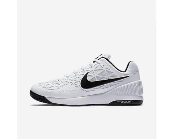Chaussure Nike Court Zoom Cage 2 Pour Homme Tennis Blanc/Noir_NO. 844960-100