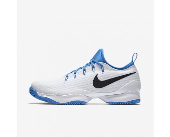 Chaussure Nike Court Air Zoom Ultra React Pour Homme Tennis Blanc/Bleu Photo Clair/Noir_NO. 859719-100