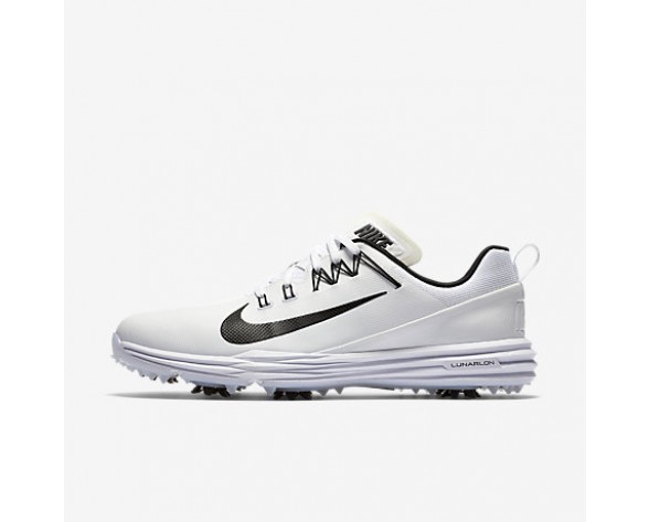 Chaussure Nike Lunar Command 2 Pour Homme Golf Blanc/Blanc/Noir_NO. 849968-100