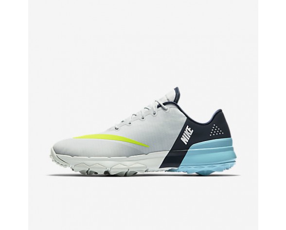 Chaussure Nike Fi Flex Pour Homme Golf Platine Pur/Bleu Nuit Marine/Ciel Éclatant/Volt_NO. 849960-002