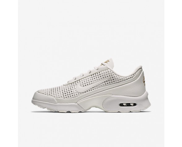 Chaussure Nike Air Max Jewell Premium Qs Pour Femme Lifestyle Blanc Sommet/Or Métallique/Blanc Sommet_NO. 896197-100