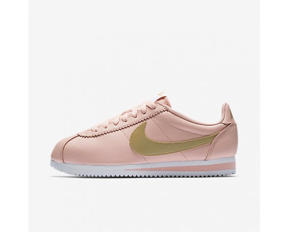 Chaussure Nike Classic Cortez Pour Femme Lifestyle Range Arctique/Blanc/Or Métallique_NO. 807471-800
