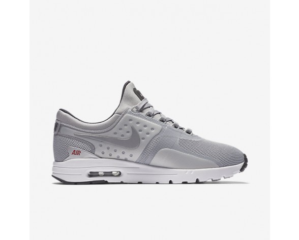 Chaussure Nike Air Max Zero Pour Femme Lifestyle Argent Métallique/Rouge Université/Noir/Argent Métallique_NO. 863700-002