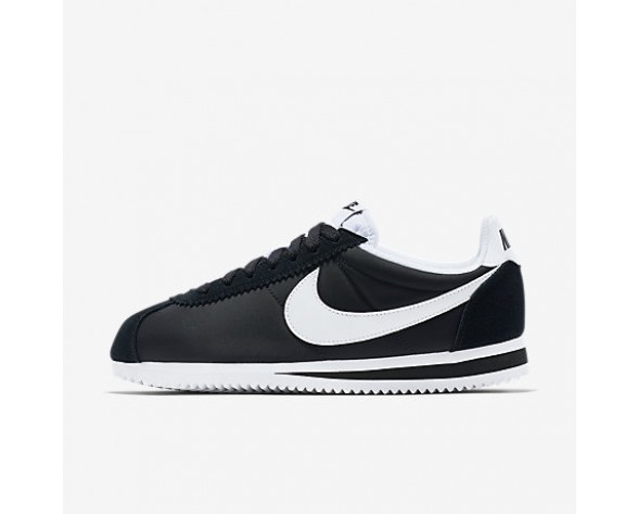 Chaussure Nike Classic Cortez 15 Nylon Pour Femme Lifestyle Noir/Blanc_NO. 749864-011