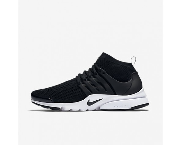 Chaussure Nike Air Presto Ultra Flyknit Pour Homme Lifestyle Noir/Blanc/Vert Électrique/Noir_NO. 835570-001