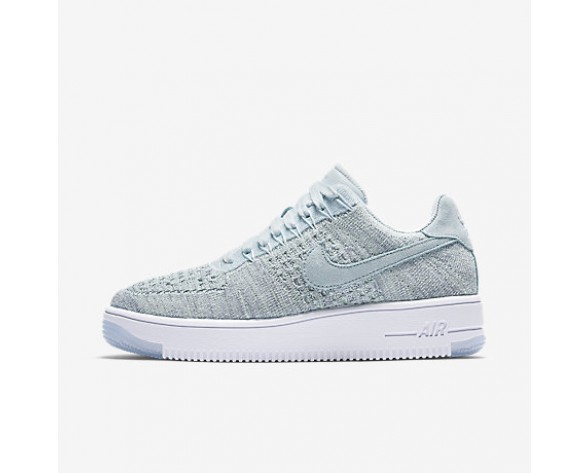 Chaussure Nike Air Force 2 Flyknit Low Pour Femme Lifestyle Bleu Glacier/Blanc/Vert Vapeur/Bleu Glacier_NO. 820256-400