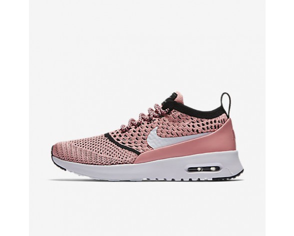 Chaussure Nike Air Max Thea Ultra Flyknit Pour Femme Lifestyle Melon Brillant/Noir/Blanc_NO. 881175-800