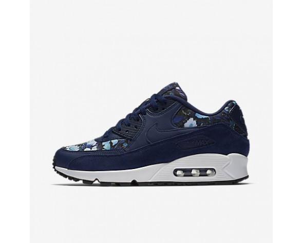 Chaussure Nike Air Max 90 Se Pour Femme Lifestyle Bleu Binaire/Bleu Lune/Blanc Sommet/Bleu Binaire_NO. 881105-400