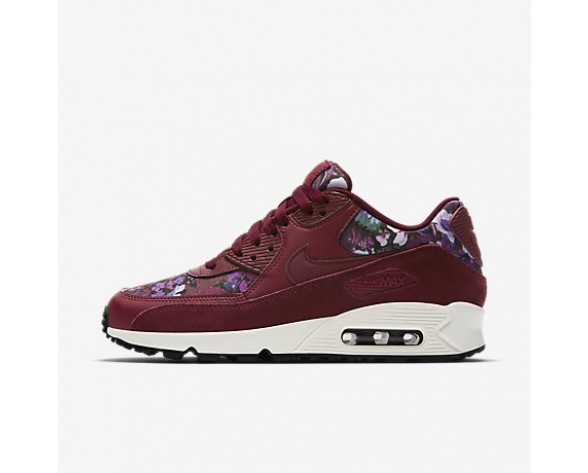 Chaussure Nike Air Max 90 Se Pour Femme Lifestyle Rouge Équipe/Bordeaux Nuit/Voile/Rouge Équipe_NO. 881105-600