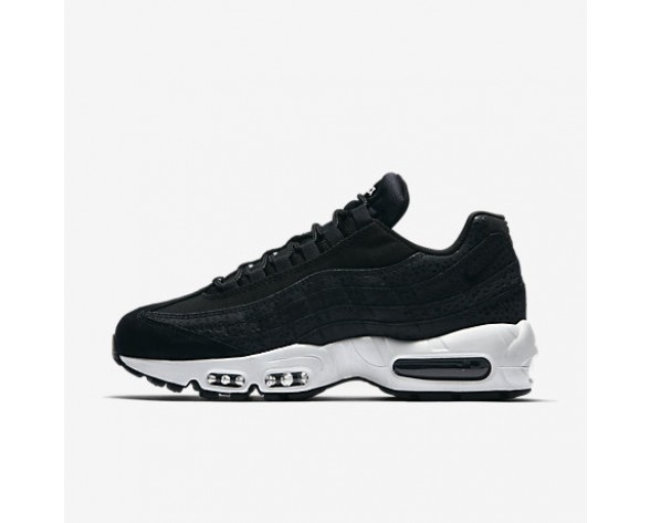Chaussure Nike Air Max 95 Premium Pour Femme Lifestyle Noir/Blanc Sommet_NO. 807443-010