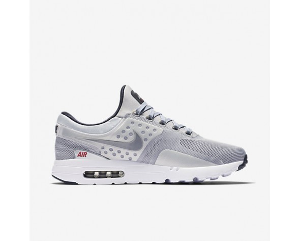 Chaussure Nike Air Max Zero Pour Femme Lifestyle Argent Métallique/Rouge Université/Noir/Argent Métallique_NO. 789695-002