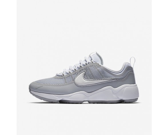 Chaussure Nike Zoom Spiridon Ultra Pour Homme Lifestyle Blanc/Gris Loup/Blanc_NO. 876267-100