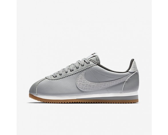 Chaussure Nike Classic Cortez Leather Lux Pour Femme Lifestyle Argent Mat/Voile/Gomme Marron/Argent Mat_NO. 861660-003