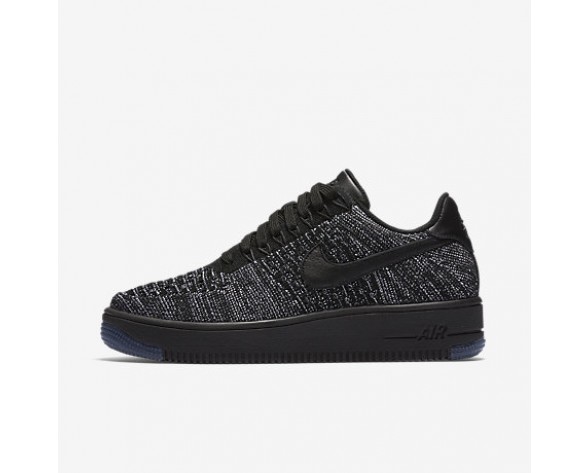 Chaussure Nike Air Force 1 Flyknit Low Pour Femme Lifestyle Noir/Blanc/Noir_NO. 820256-007