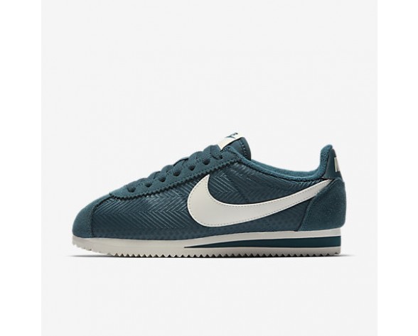 Chaussure Nike Classic Cortez Textile Pour Femme Lifestyle Turquoise Nuit/Voile/Voile_NO. 844892-300