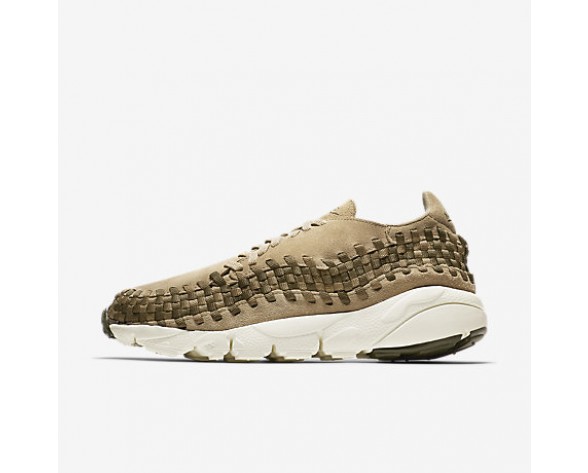 Chaussure Nike Air Footscape Woven Nm Pour Homme Lifestyle Kaki/Kaki Cargo/Voile/Olive Moyen_NO. 875797-200