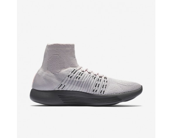 Chaussure Nike Lunarepic Flyknit Pour Femme Running Rose Perle/Gris Foncé/Voile/Platine Pur_NO. 831112-600