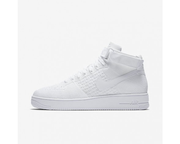 Chaussure Nike Air Force 1 Ultra Flyknit Pour Homme Lifestyle Blanc/Blanc/Blanc_NO. 817420-102