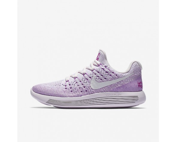 Chaussure Nike Lunarepic Low Flyknit 2 Iwd Pour Femme Running Violet Clair/Hyper Violet/Fuchsia Phosphorescent/Blanc_NO. 881674-501