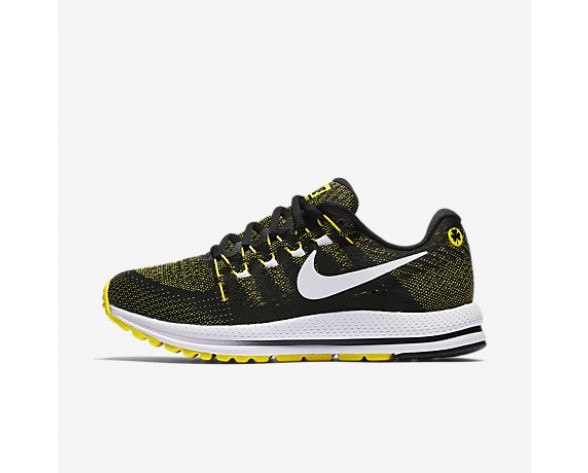 Chaussure Nike Air Zoom Vomero 12 Pour Femme Running Noir/Jaune Strike/Blanc_NO. 883281-007