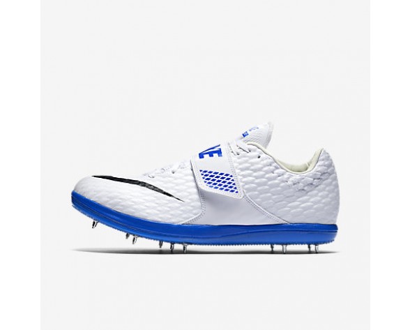 Chaussure Nike High Jump Elite Pour Femme Running Blanc/Bleu Coureur/Noir_NO. 806561-100