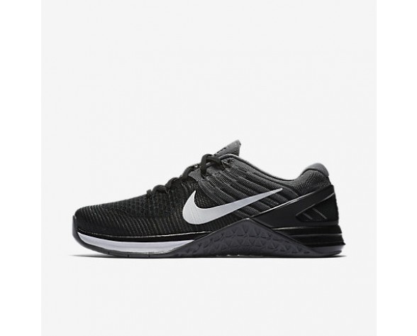Chaussure Nike Metcon Dsx Flyknit Pour Femme Fitness Et Training Noir/Gris Foncé/Blanc_NO. 849809-005