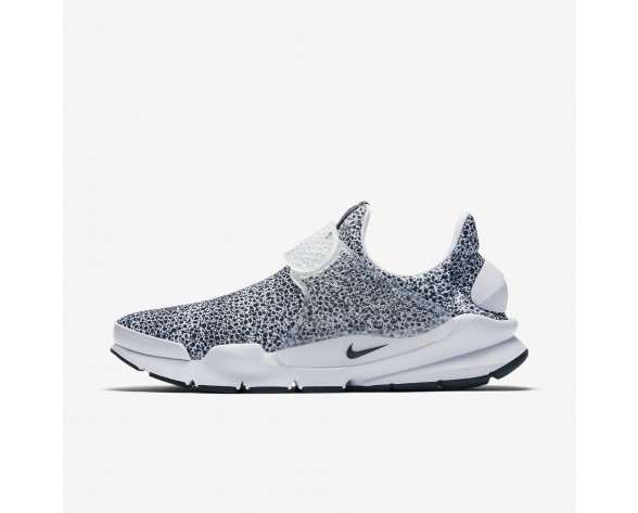 Chaussure Nike Sock Dart Qs Pour Homme Lifestyle Blanc/Noir_NO. 942198-100