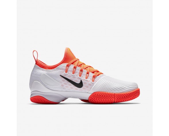 Chaussure Nike Court Air Zoom Ultra React Pour Femme Tennis Blanc/Hyper Orange/Noir_NO. 859718-100