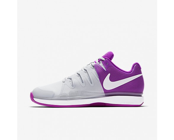 Chaussure Nike Court Zoom Vapor 9.5 Tour Clay Pour Femme Tennis Blanc/Noir/Hyper Orange_NO. 649087-100