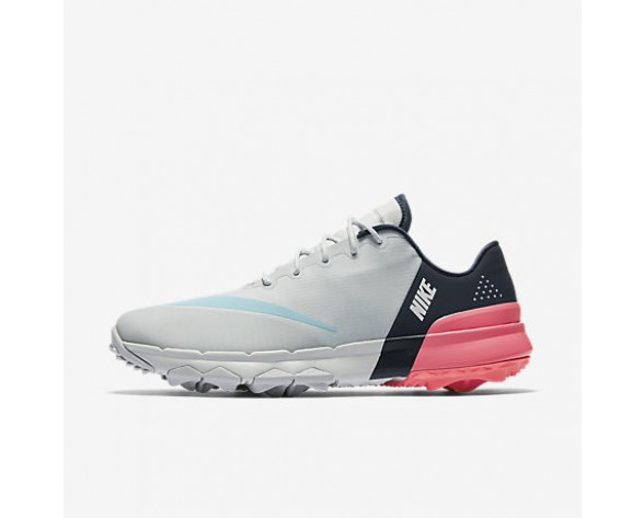 Chaussure Nike Fi Flex Pour Femme Golf Platine Pur/Bleu Nuit Marine/Rose Coureur/Ciel Éclatant_NO. 849973-001