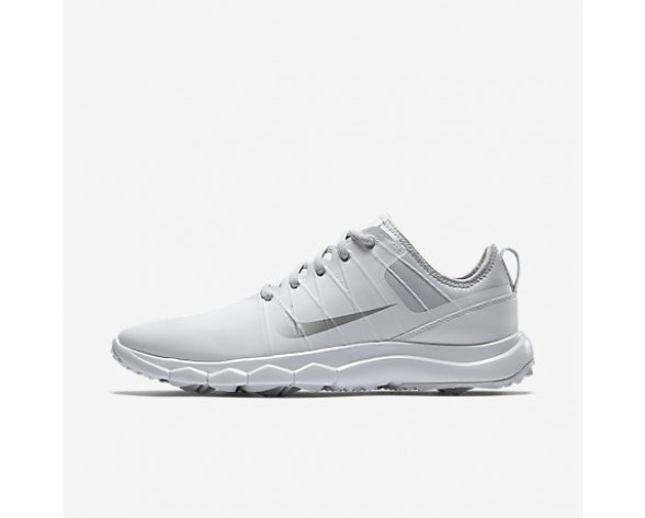 Chaussure Nike Fi Impact 2 Pour Femme Golf Blanc/Platine Pur/Cramoisi Brillant/Argent Métallique_NO. 776093-100