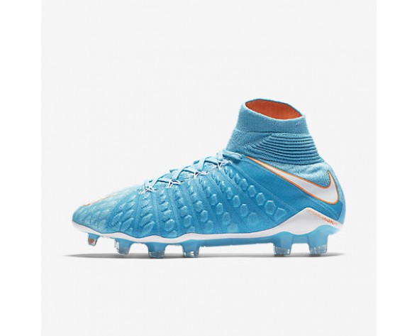 Chaussure Nike Hypervenom Phantom 3 Df Fg Pour Femme Football Bleu Polarisé/Bleu Chlorine/Aigre/Blanc_NO. 881545-414