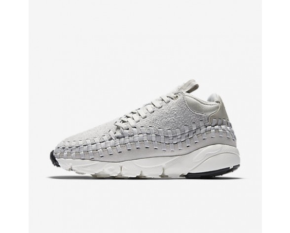 Chaussure Nike Air Footscape Woven Chukka Qs Pour Homme Lifestyle Beige Clair/Blanc Sommet/Beige Clair_NO. 913929-002