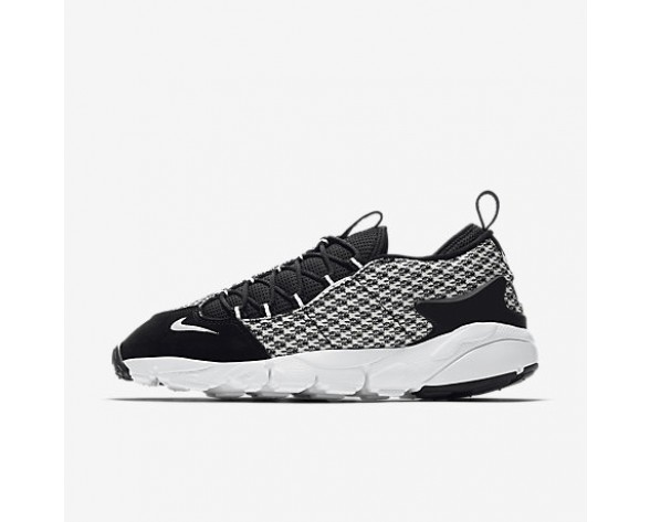Chaussure Nike Air Footscape Nm Jacquard Pour Homme Lifestyle Noir/Noir/Blanc_NO. 898007-001