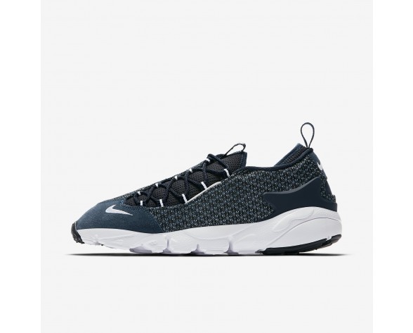 Chaussure Nike Air Footscape Nm Jacquard Pour Homme Lifestyle Bleu Calme/Marine Arsenal/Noir/Blanc_NO. 898007-400