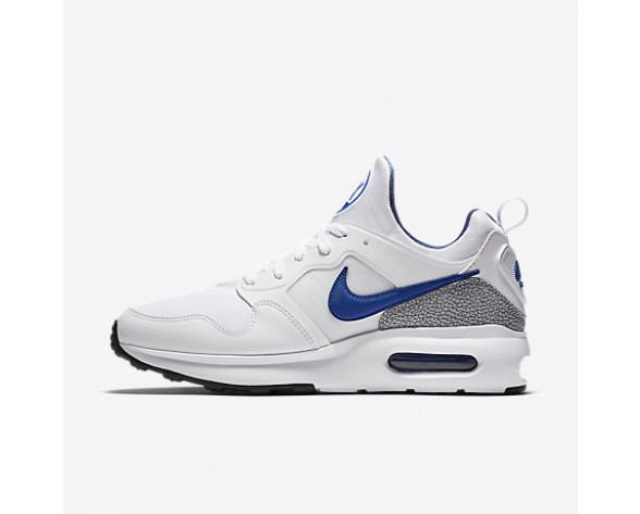 Chaussure Nike Air Max Prime Pour Homme Lifestyle Blanc/Gris Loup/Noir/Bleu International_NO. 876068-101