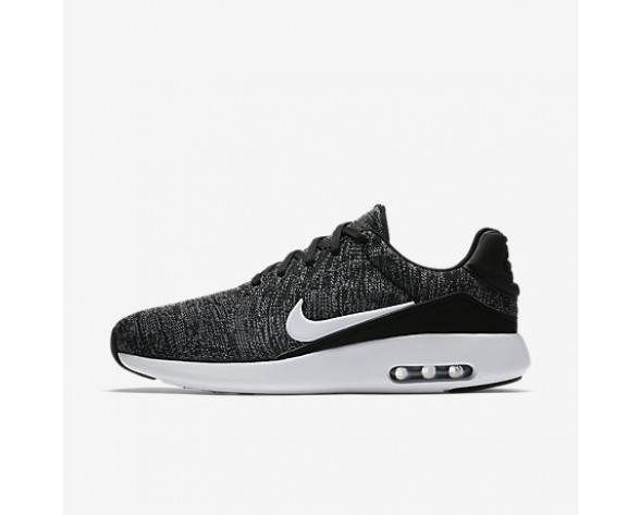 Chaussure Nike Air Max Modern Flyknit Pour Homme Lifestyle Noir/Gris Froid/Rouge Université/Blanc_NO. 876066-002