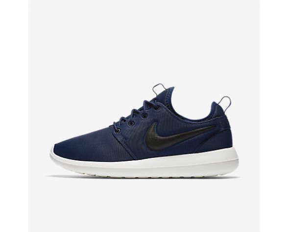 Chaussure Nike Roshe Two Pour Homme Lifestyle Bleu Nuit Marine/Voile/Volt/Noir_NO. 844656-400