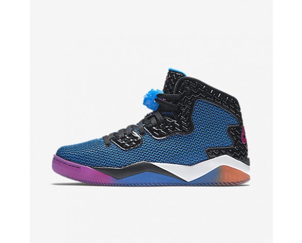 Chaussure Nike Jordan Spike Forty Pour Homme Lifestyle Noir/Bleu Photo/Orange Atomique/Rose Feu_NO. 819952-029
