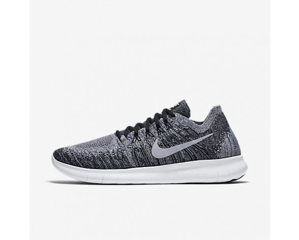 Chaussure Nike Free Rn Flyknit 2017 Pour Homme Running Noir/Volt/Blanc_NO. 880843-003