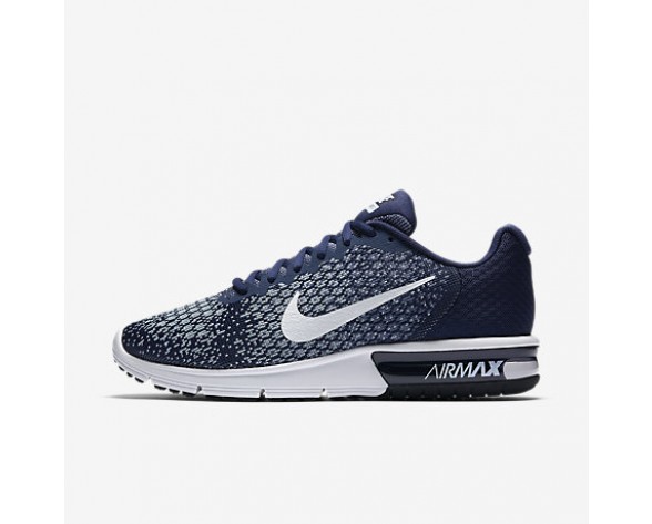 Chaussure Nike Air Max Sequent 2 Pour Homme Running Bleu Binaire/Bleu Lune/Bleu Arsenal Clair/Blanc_NO. 852461-400
