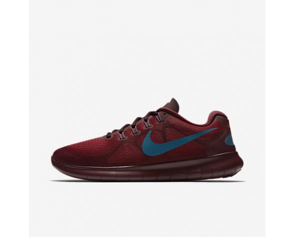 Chaussure Nike Free Rn 2017 Pour Homme Running Cèdre/Bordeaux Nuit/Bleu Industriel_NO. 880839-600