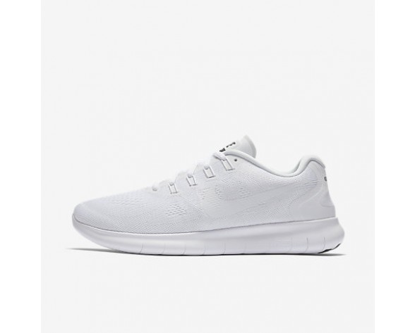 Chaussure Nike Free Rn 2017 Pour Homme Running Blanc/Noir/Platine Pur/Blanc_NO. 880839-100