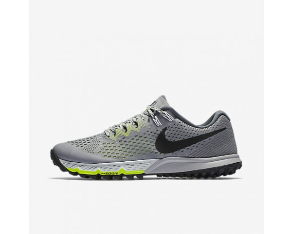 Chaussure Nike Air Zoom Terra Kiger 4 Pour Homme Running Discret/Gris Foncé/Volt/Noir_NO. 880563-002