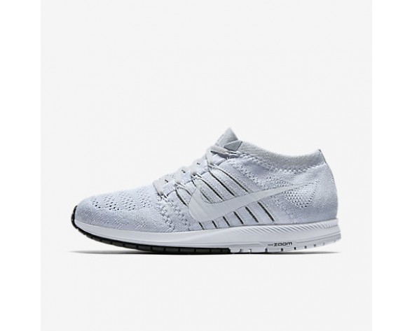 Chaussure Nike Zoom Flyknit Streak Pour Homme Running Platine Pur/Noir/Blanc_NO. 835994-002
