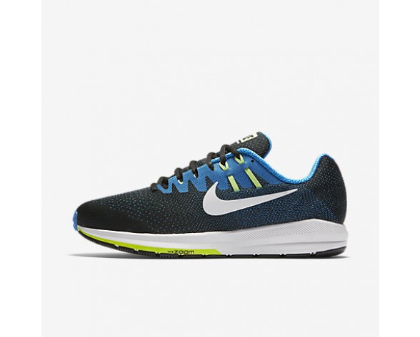 Chaussure Nike Air Zoom Structure 20 Pour Homme Running Noir/Bleu Photo/Vert Ombre/Blanc_NO. 849574-004