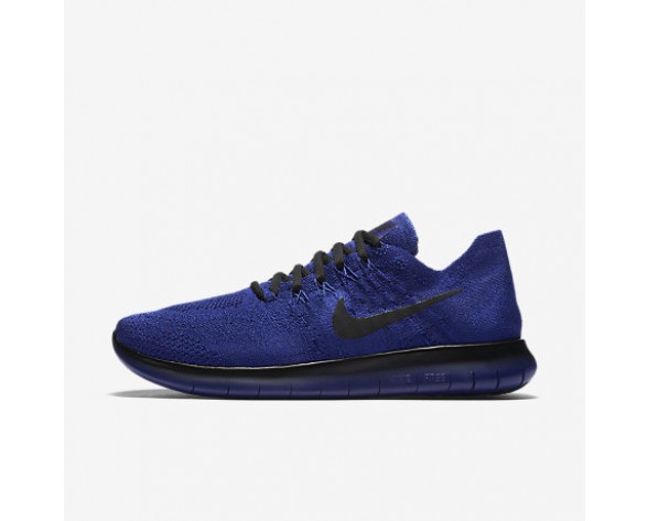 Chaussure Nike Lab Gyakusou Free Rn Flyknit 2017 Pour Homme Running Bleu Royal Profond/Bleu Royal Profond/Noir_NO. 883287-400