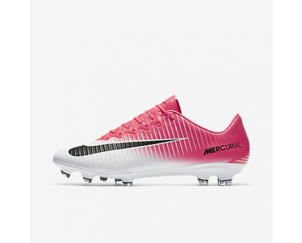 Chaussure Nike Mercurial Vapor Xi Fg Pour Homme Football Rose Coureur/Blanc/Noir_NO. 831958-601