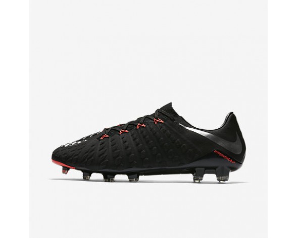 Chaussure Nike Hypervenom Phantom 3 Fg Pour Homme Football Noir/Noir/Anthracite/Argent Métallique_NO. 852567-001