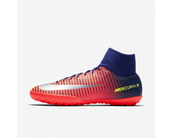 Chaussure Nike Mercurialx Victory Vi Tf Pour Homme Football Bleu Royal Profond/Cramoisi Total/Zeste D'Agrumes/Chrome_NO. 903614-409